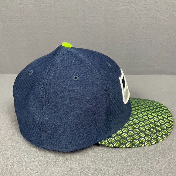 Seattle Seahawks Hat Men's 7.5 New Era 6-Panel Baseball Navy Green Football NFL - Picture 5 of 13